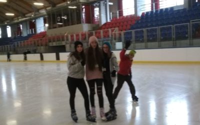 Klasy 8 na lodowisku