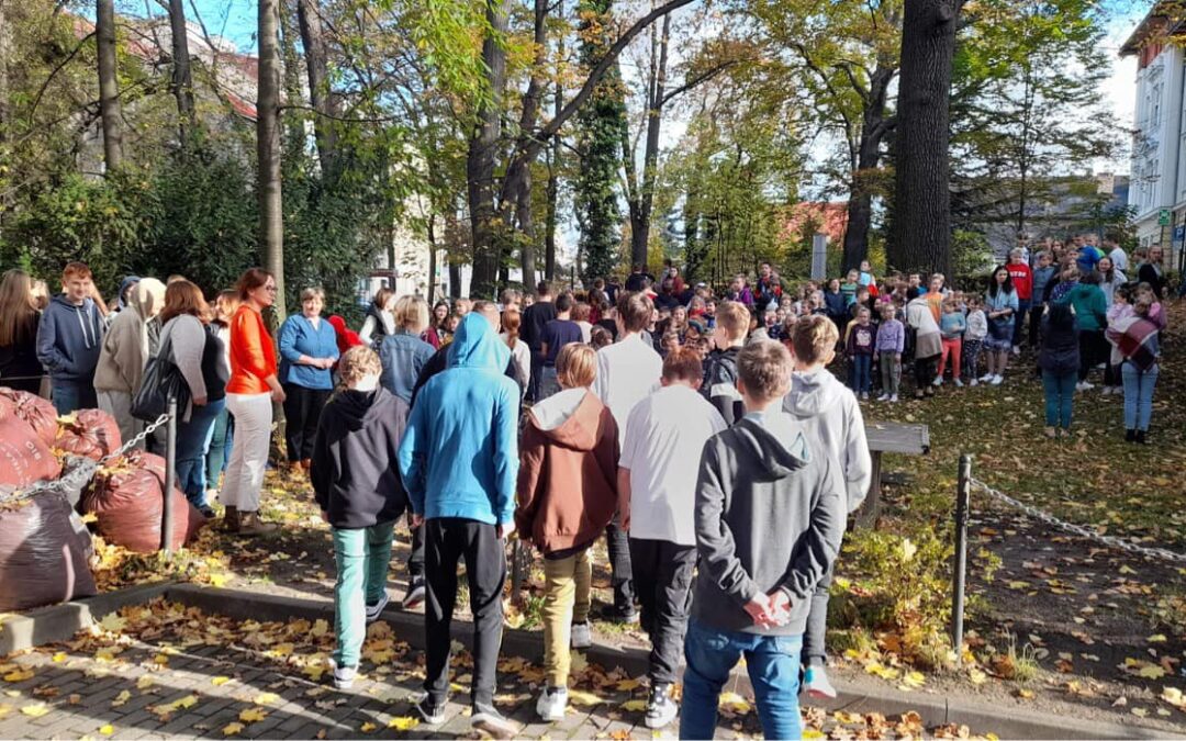 Próbna ewakuacja.