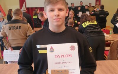 Podium na powiatach OTWP.