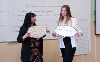 Gratulacje dla Moniki z klasy 8a – Finalistki Konkursu z języka polskiego.