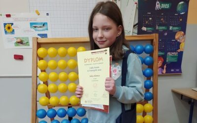 Wyróżnienie dla naszej uczennicy.