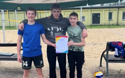 Mistrzostwo Cieszyna w siatkówce plażowej dla SP4.