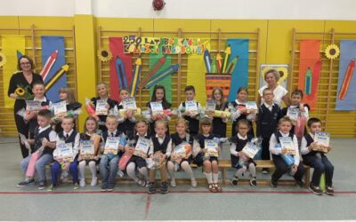 Pasowanie pierwszoklasistów.