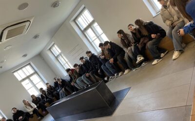 Klasa 8a na wycieczce historycznej w Auschwitz