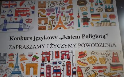 I miejsce w konkursie „Jestem poliglotą”.