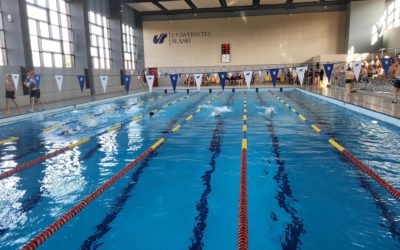 Zawody pływackie Miasta Cieszyn.