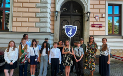 Udział delegacji szkoły w obchodach 87 rocznicy wybuchu II wojny światowej.